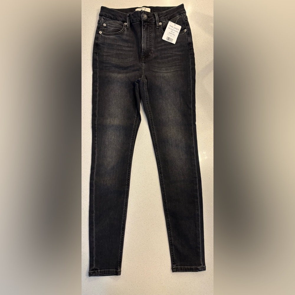 NWT Free People Black Skinny Jeans